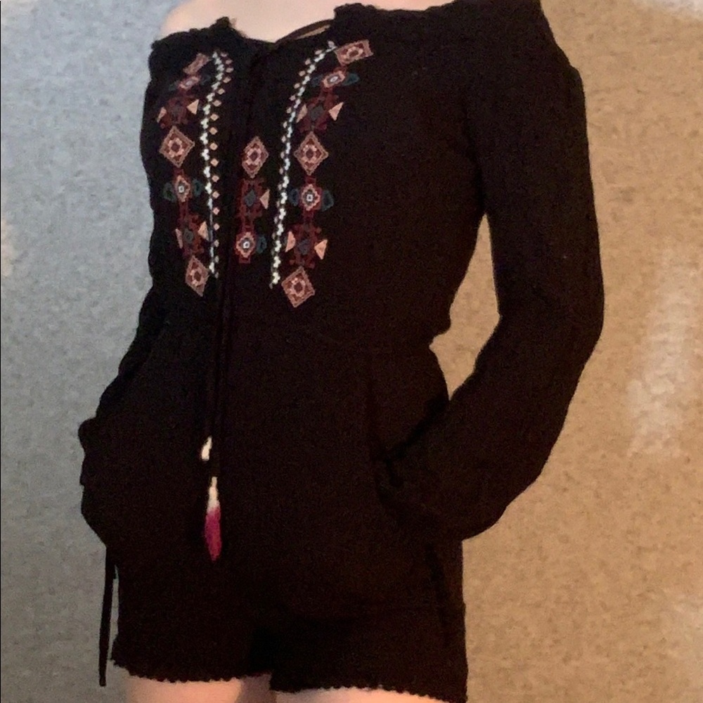 black romper